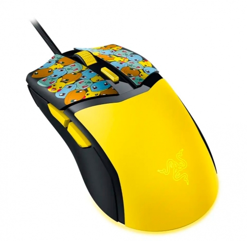 Rato Óptico Razer Cobra RGB 8500 DPI Pokémon Kanto Starters Edition