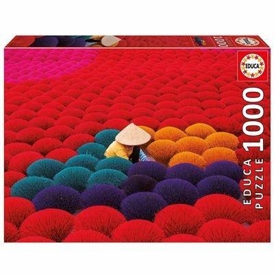 EDUCA- Puzzle 1000 Aldeia de Incenso,Vietname 20282