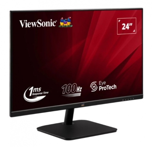 Monitor ViewSonic VA2432-MHD-3 IPS Full HD de 24” 100Hz com DisplayPort, HDMI e VGA