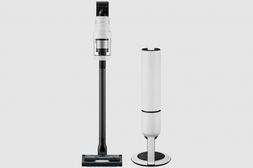 Aspirador vertical sem fios Samsung Bespoke AI Jet Lite, 280 W, 25,2 V, 0,5 L, HEPA, Wi-Fi, VS80F28DFP/WA