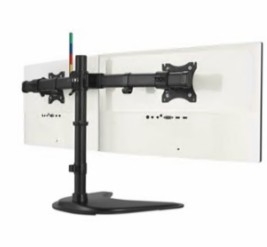 Kensington SmartFit Plataforma para 2 monitores aço, até 27'' Computador de mesa, independente, K58271WW