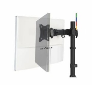 Kensington SmartFit Plataforma para 2 monitores aço, até 27'' Computador de mesa, independente, K58271WW