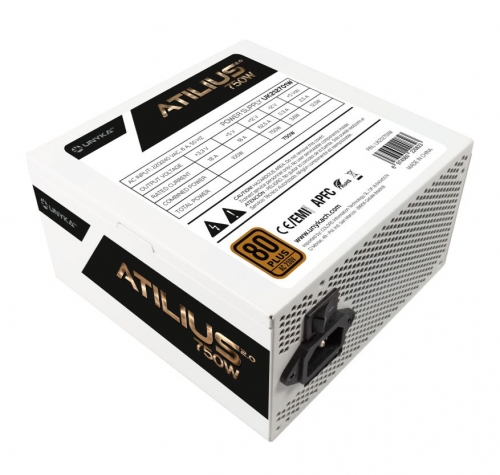 Fonte de Alimentação ATX ATILIUS 2.0 BRANCA 750W 80+ Bronze - UK212702