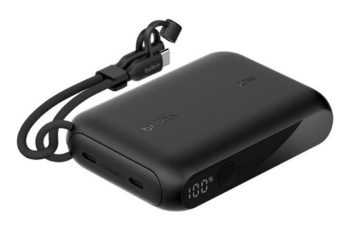 Carregador portátil com display 10000 mAh 20 Watt Belkin BoostCharge BPB027HQBK