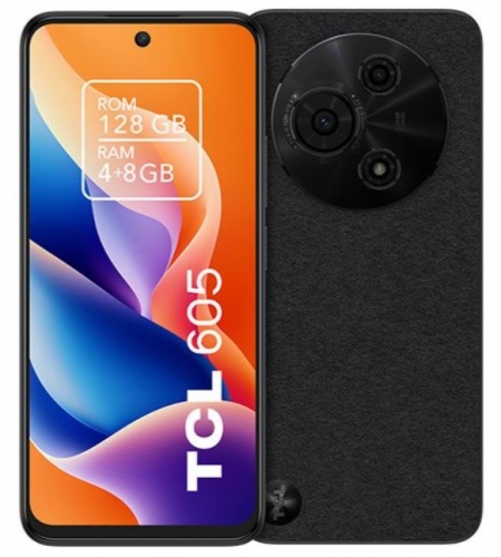 Smartphone TCL 605 (4+8GB|128GB) - BLACK
