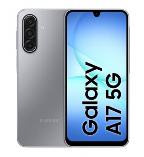 Smartphone SAMSUNG SM-A176BZADEUB  Galaxy A17 8GB 256GB 5G 6.7in 5000mAh 25w IP54 OS-6T SMR-6Y Gray Android15
