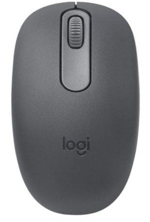 Rato destros e canhotos óptico 3 botões sem fios Bluetooth grafite Logitech M196 910-007459