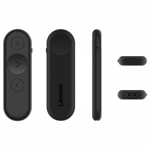 Apontador Lenovo Presentation Wireless/Bluetooth Preto