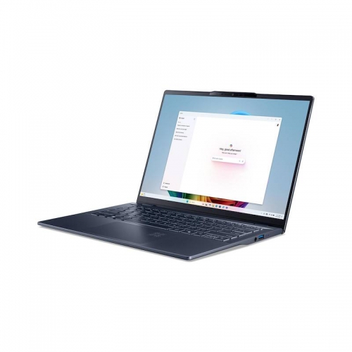 Portátil Acer Swift 14 AI SF14-51-Ultra 7 258V  Win 11 Home Intel Arc Graphics 140V 32GB 1.024TB SSD NVMe 14" OLED azul, NX.J2KEB.006