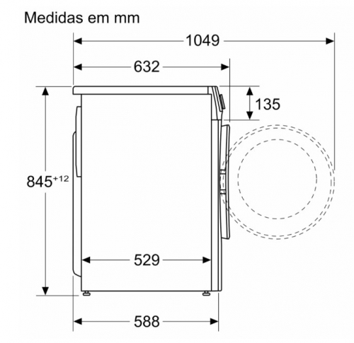 MÁQUINA LAVAR ROUPA 9Kg BOSCH WGG244Z0ES 1400 Rpm, 60CM