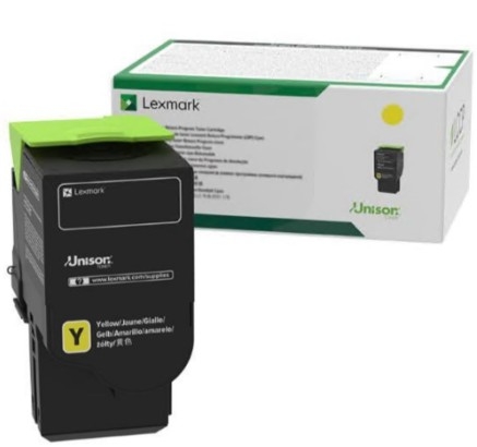 TONER LEXMARK C232HY0 AMARELO PROG RET ELEVADA CAP C/MC23/7/5xx 2.3K