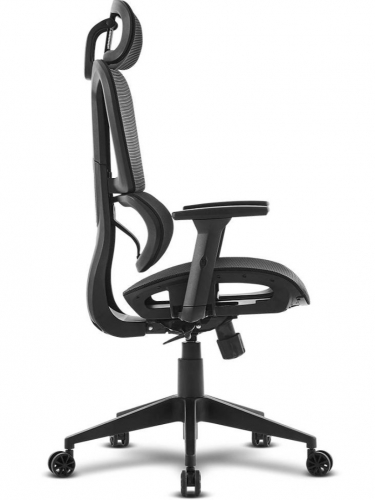 Cadeira de Escritório Ergonómica Alpha Gamer Luna V2 Preta, AGLUNAV2