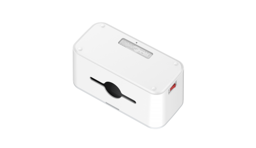 Filtro de linha de 30 W com carregamento sem fio e organizador de cabos EPB2500W03EU