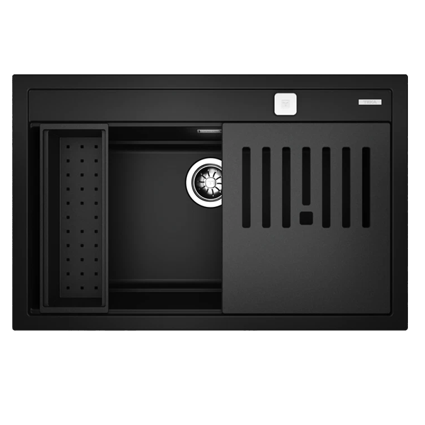 LAVA LOUÇA TEKA - NOVA 80 WS-TG 1C BLACK (C/ ACESSÓRIOS)