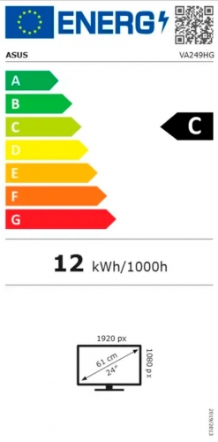 Monitor Asus VA249HG IPS 23.8" FHD 16:9 120Hz VESA Adaptive Sync 90LM02W0-B01171