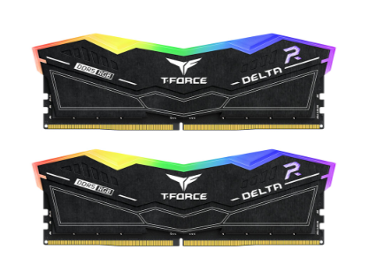 TEAM GROUP 32GB 6000MT/s DDR5 CL38 DIMM T-FORCE DELTA RGB BLACK