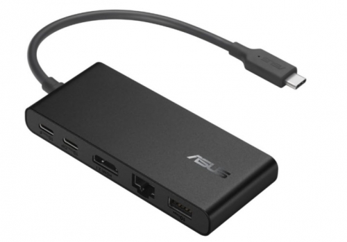 Estação de engate ASUS Dual 4K USB-C Dock USB-C HDMI, USB-C 1GbE, 90XB094N-BDS000