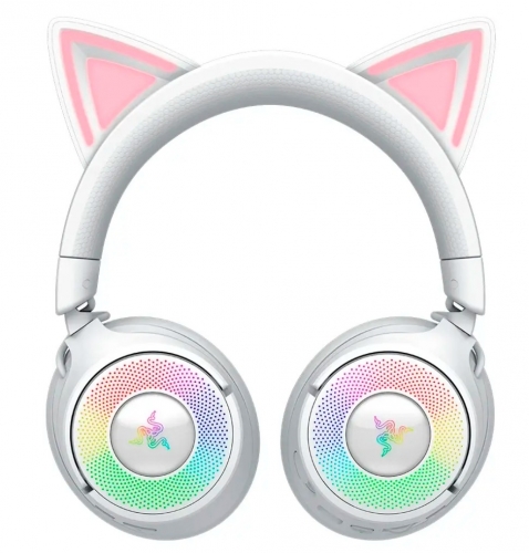 Auscultadores Razer Kraken Kitty V3 Pro Wireless/Bluetooth Branco