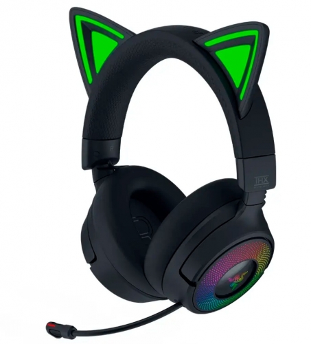 Auscultadores Razer Kraken Kitty V3 Pro Wireless/Bluetooth Preto