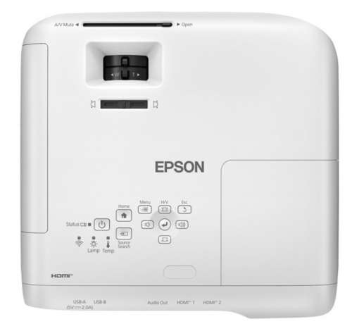 Projetor EPSON EB-FH54 Projector 3LCD Full-HD 1920x1080 4.100 Lumen V11HB59040