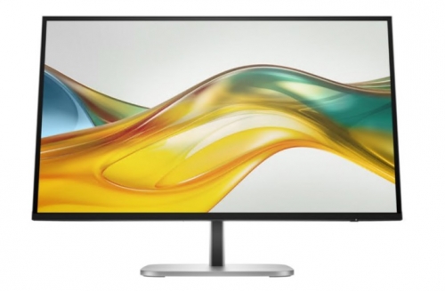 Monitor HP 527pq LED 27" QHD IPS 350 5 ms HDMI, DisplayPort, preto e prateado, 9D9S0UT#ABB