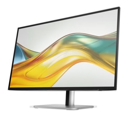 Monitor HP 527pq LED 27" QHD IPS 350 5 ms HDMI, DisplayPort, preto e prateado, 9D9S0UT#ABB