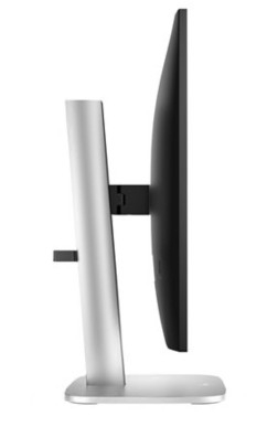 Monitor HP 527pq LED 27" QHD IPS 350 5 ms HDMI, DisplayPort, preto e prateado, 9D9S0UT#ABB