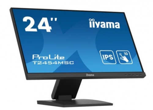 Monitor iiyama ProLite T2454MSC-B2AG LED 23.8" ecrã de toque 75 Hz IPS 300 4 ms altifalantes preto opaco