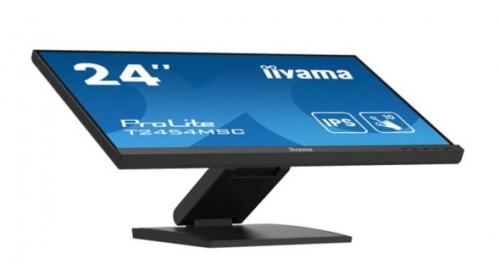Monitor iiyama ProLite T2454MSC-B2AG LED 23.8" ecrã de toque 75 Hz IPS 300 4 ms altifalantes preto opaco