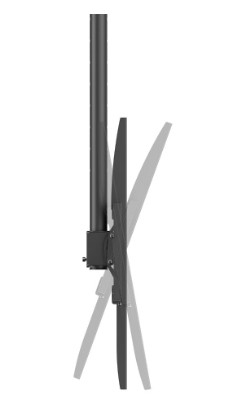 SUPORTE NAPOFIX TETO LED/LCD 55">120" INCLINAVEL HAS PRETO CM287T