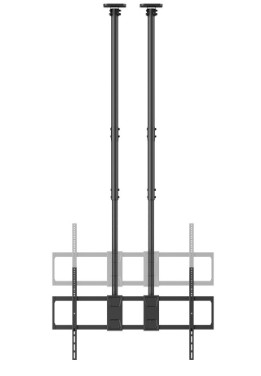 SUPORTE NAPOFIX TETO LED/LCD 55">120" INCLINAVEL HAS PRETO CM287T