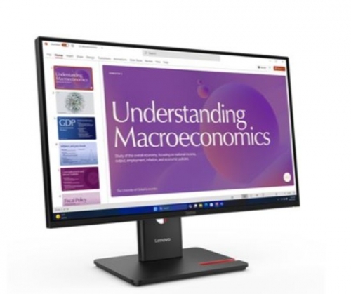 Monitor Lenovo T24D-40 LCD FHD 6 ms 120 Hz 23.8" D 64B9GAT1EU