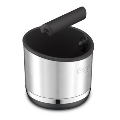 SAGE CAIXA BORRAS CAFE THE KNOCK BOX 10 BRUSHED STAINLESS STEEL