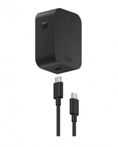 Carregador de parede USB-C de 45 W para Microsoft Surface