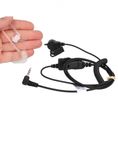Kit PTT Crosscall | Acessório de Comunicação Push-To-Talk | Compatível com Terminais Crosscall | Preto - 1304110403901