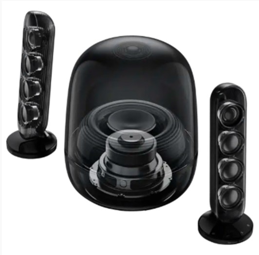 HARMAN KARDON HKSSTICKS5BLACK COLUNAS 2.1 SOUND STICKS 5 BLUETOOTH E HDMI BLACK