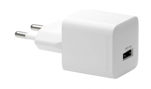 Carregador de parede dbramante1928 re-charge Pro, USB-A, 18 W, branco – CH18EUWH7092.