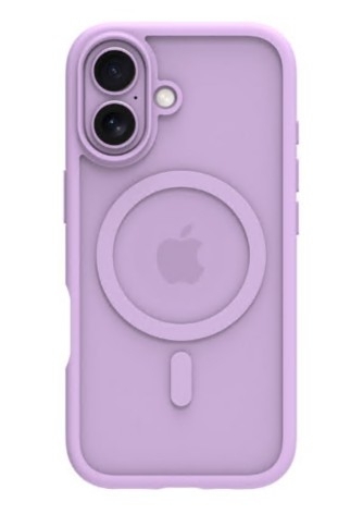 Capa posterior telemóvel púrpura, transparente para Apple iPhone 17 dbramante1928 Grenen GN63PI006719