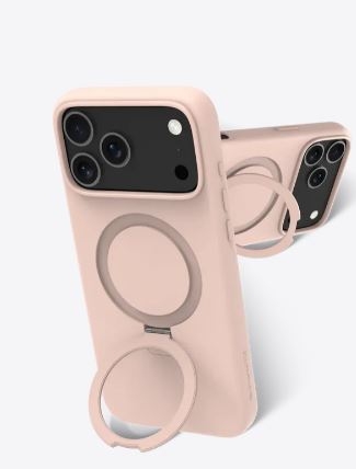 dbramante1928 Capa Roskilde MagSafe Kickstand ICON - iPhone 17 Pro Max - Rosa Areia | ROK9ICPI6802