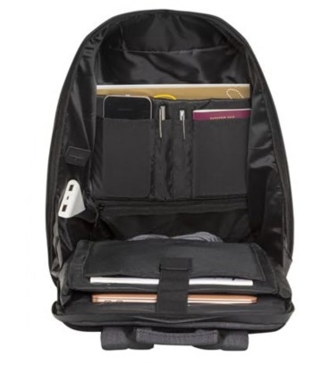 Mochila dbramante1928 Helsingborg para notebook até 16" carvão vegetal, BG16CC001715