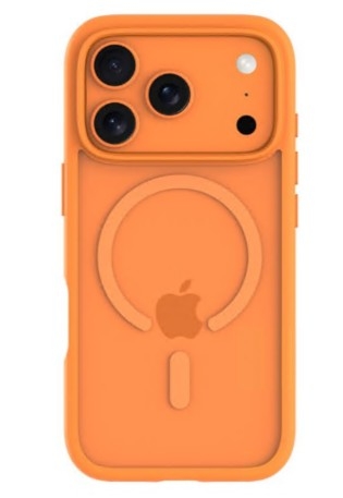 Capa posterior telemóvel dbramante1928 Grenen GN63GO006729 plástico laranja para Apple iPhone 17 Pro