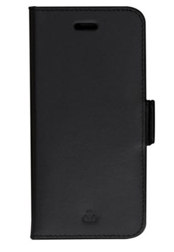 Capa flip cover telemóvel couro com granulação plena preto para Apple iPhone 12, 12 Pro dbramante1928 CO61GTBL1669