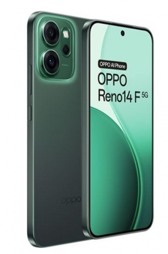 Smartphone OPPO RENO14 F 5G 256GB 8GB LUMINOUS Verde