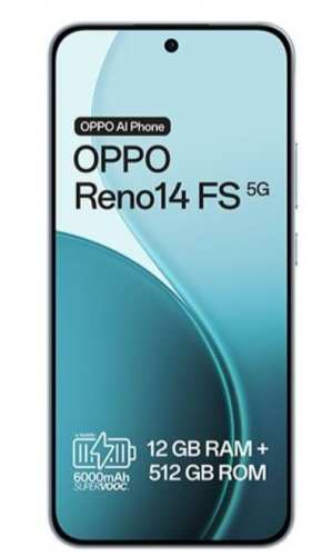 Smartphone OPPO RENO14 FS 5G 512GB 12GB OPAL BLUE