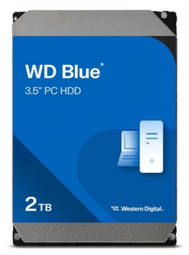 Disco WD Blue WD20EARZ 2TB 3.5" SATA 6Gb/s 5400 rpm buffer: 64 MB