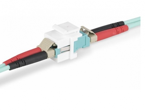 Acoplador de Fibra Ótica LC para LC/UPC Duplex Keystone Jac - StarTech.com DMFKSLCLCCOUPLER