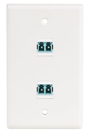 Acoplador de Fibra Ótica LC para LC/UPC Duplex Keystone Jac - StarTech.com DMFKSLCLCCOUPLER