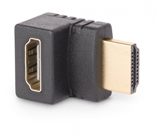 Adaptador HDMI 2.0 em Ângulo Descendente (Down Angle), Macho/Fêmea, 90°, 4K 60Hz High Speed HDMI Port Saver - StarTech.com HDMI2HDMIMFDN