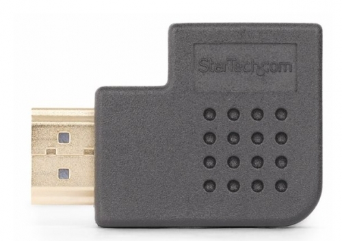 Adaptador HDMI 2.0 em Ângulo Direito 90°, HDMI Macho para HDMI Fêmea, High Speed HDMI, 4K 60Hz, Port Saver - StarTech.com HDMI2HDMIMFRA