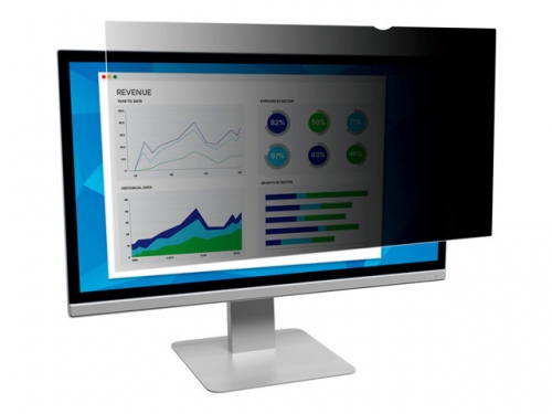 Filtro de Privacidade 3M Filtro de privacidade do display 19.5" preto , PF195W1B